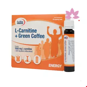 Eurhovital L Carnitine And Green Coffee 6 Drinking Vials