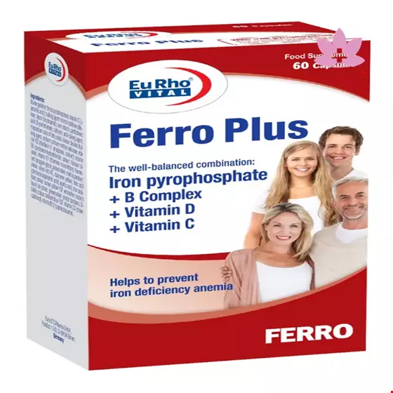 Eurho vital Ferro Plus 60 Capsules