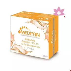 Medipain Anti Bacterial Syndet Bar + TCC 1% 100 Mg