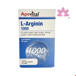 Apovital L Arginin 1000 Mg 30 Tablets
