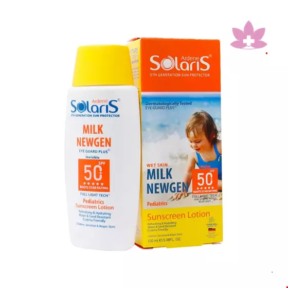Arden Solaris Milk Newgen Children Sunscreen Lotion 100 ml