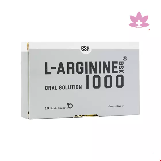 BSK L Arginine 1000 mg  10 Liquid Sachets