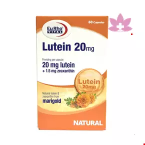 Eurho vital Lutein 20Mg  60 Capsules