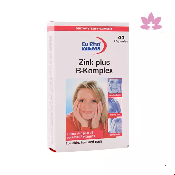 Eurhovital Zink Plus B Komplex ۴۰ Capsules