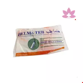 Helmateb 1ml Unibody Insulin 10 Syringe