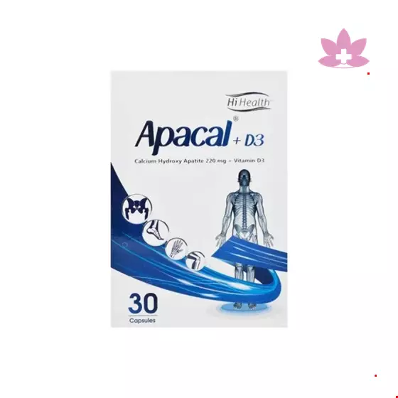 Hi Health Apacal And Vitamin D3 30 Capsules