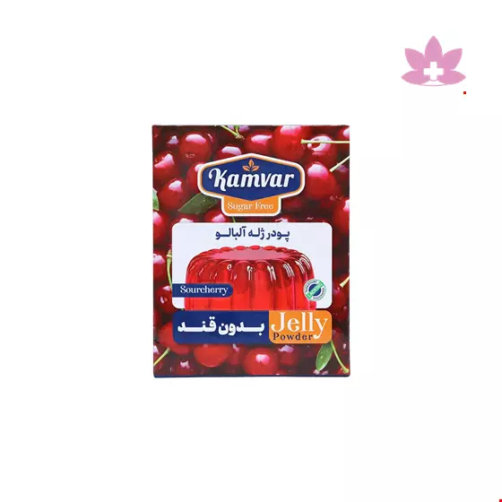 Kamvar Sour cherry Jelly Powder without Sugar 36 gr
