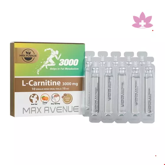 Max Avenue L Carnitine Oral Solution 3000 mg Max Avenue