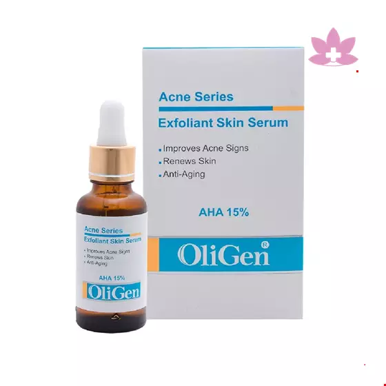 Oligen Exfoliant Skin Serum With AHA 15 % 30 Ml