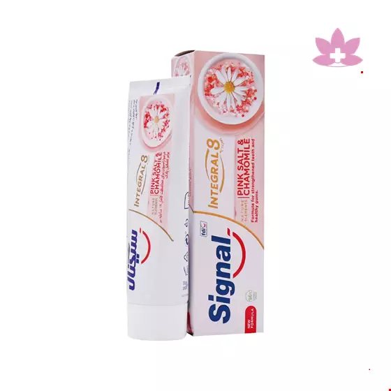 Signal Integral 8 Pink Salt And Chamomile Toothpaste 75 Ml
