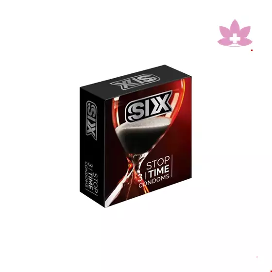 Six Stop Time Condoms 3 Pcs