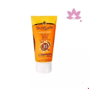 Sunsafe Sunsblock Cream SPF35 Acneic Oil Free 50 Ml