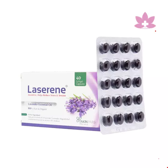 Takin Pars Pharmed Laserene 40 Softgel Capsules